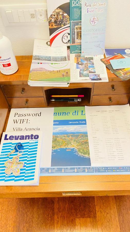 Villa Arancia Quiet, Central, Parking And Air Conditioning Levanto Exterior foto